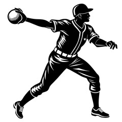 baseball player silhouette vector illustration,Ball,bat,baseball player characters,Holiday t shirt,Hand drawn trendy Vector illustration,player svg face,dragon on black background