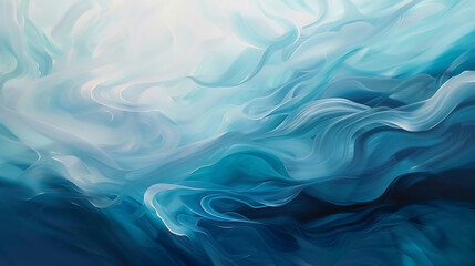 Fototapeta na wymiar Organic fluid abstractions. Serene background.