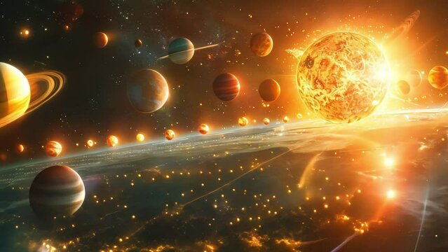 galaxy and planet, Universe, Space, nebula, planets in space