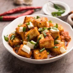 Dry Chilly Paneer