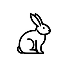 Iconic Rabbit Head Logo