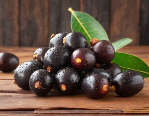 Fresh Jamun fruits