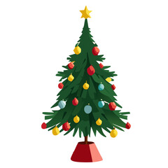 Christmas tree vector
