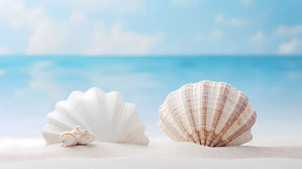 Beautiful shell background