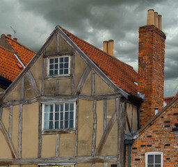 Ancient building in North Yorkshire, England