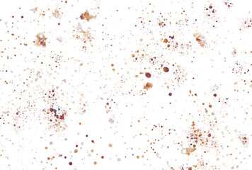 背景素材_水彩スパッタリング_茶色