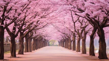 Obraz premium spring in the park.