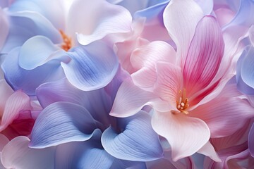 A close-up photo of a pink lily flower. Bouquet of fresh pink lilies. - Powered by Adobe