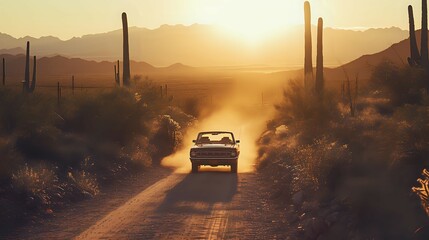 Classic Car Chronicles: Road Trip Memories./n