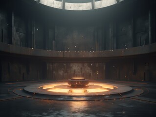 interior of the theatre