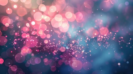 colorful blurred backgrounds ,Pink  bokeh blur colorful background.Love valentines day or new year festival concept.Abstract graphic effect,the blur of sweet  pink bokeh lighting