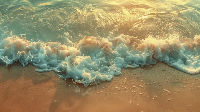 Capture the essence of summer with vibrant images showcasing the interplay of hot sand, cool waves, and textured sensations.