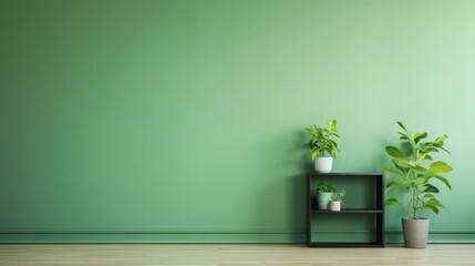 green color wall background
