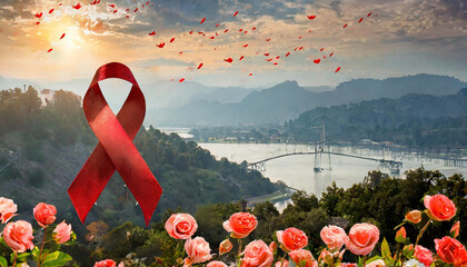  AIDS Memorial Day  - obrazy, fototapety, plakaty