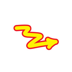 Arrow Icon set Doodlle Illustration