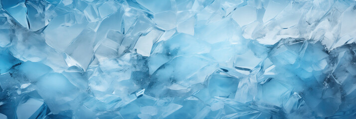 A close-up of intricate, textured blue ice, resembling a frozen symphony in its mesmerizing beauty