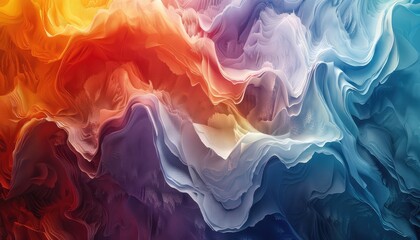 Fototapeta premium abstract surreal landscapes, dreamy colors, and intricate patterns inspired