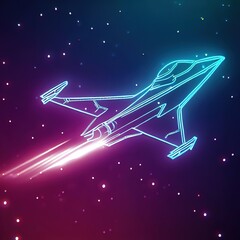 Obraz na płótnie Canvas Airplane in flight with dark background.with Generative AI technology