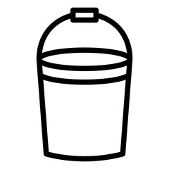 bucket icon 