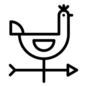 weathercock icon 