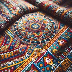 Sindhi Cultural Fabric Design