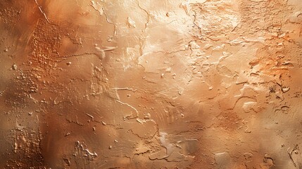 Vintage Grunge Wall Texture with Old Brown Paper Overlay