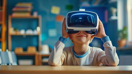 Obraz premium Future Education: Advancing with AI Integration in the Classroom