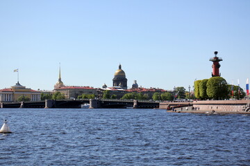 12 05 2023 St. Petersburg Russia. St. Petersburg is located in the north-west of the country on the coast of the Gulf of Finland at the mouth of the Neva River.