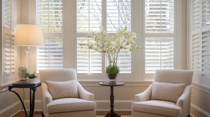 Elegant Window Treatments Plantation Shutters 