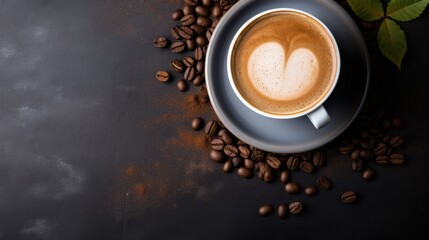 Obraz na płótnie Canvas Coffee or Smoothies for Energy Boost
