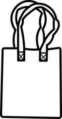 Totebag Outline Icon