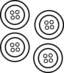 Button Outline Icon