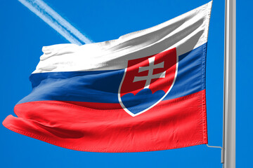 Flag of Slovakia The current form of the national flag of the Slovak Republic  - 778684034