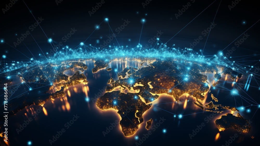 Poster global network nodes