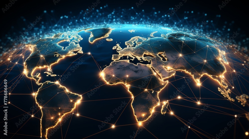Poster global network nodes