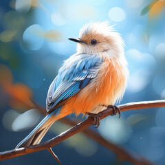 bird on branch
