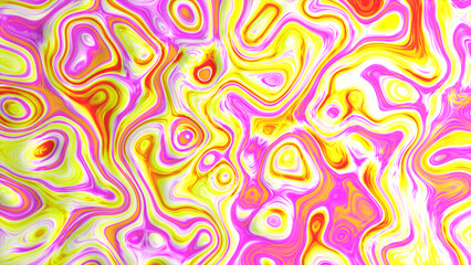 Abstract fluid multi-colored liquid water surface flow background. abstract glowing liquid background.  psychedelic 