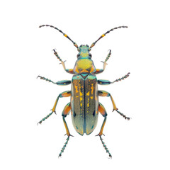 Colorful beetle on Transparent Background