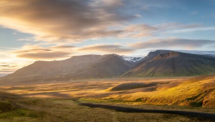 highlands in southern iceland taken in august 2020 - obrazy, fototapety, plakaty
