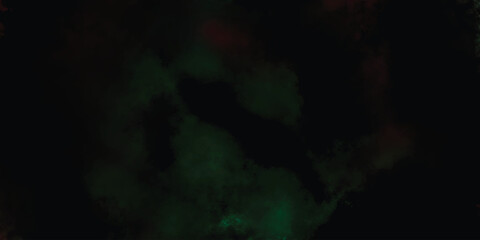 Dark abstract watercolor background. black and green grunge texture background.