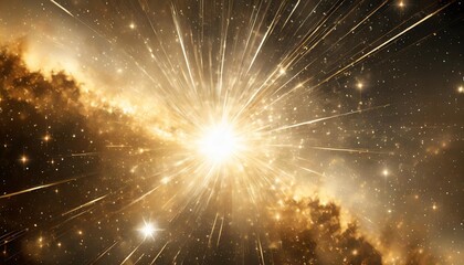 supernova explosion of a star in deep space astronomy phenomenon fictional graphics - obrazy, fototapety, plakaty