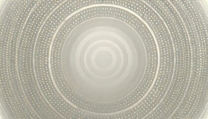 4k light grey white gradient seamless background 3d circle rings with halftone dots pattern blank elegant universal frame digital soft geometric generative ai
