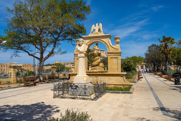 The Maglio gardens in Valletta, Malta