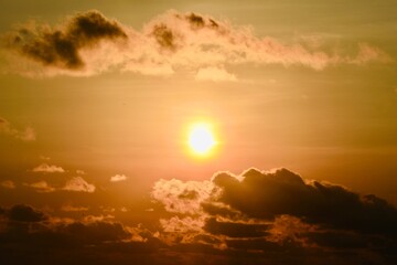 sun and clouds