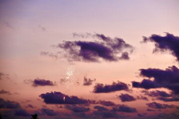 clouds in the sky