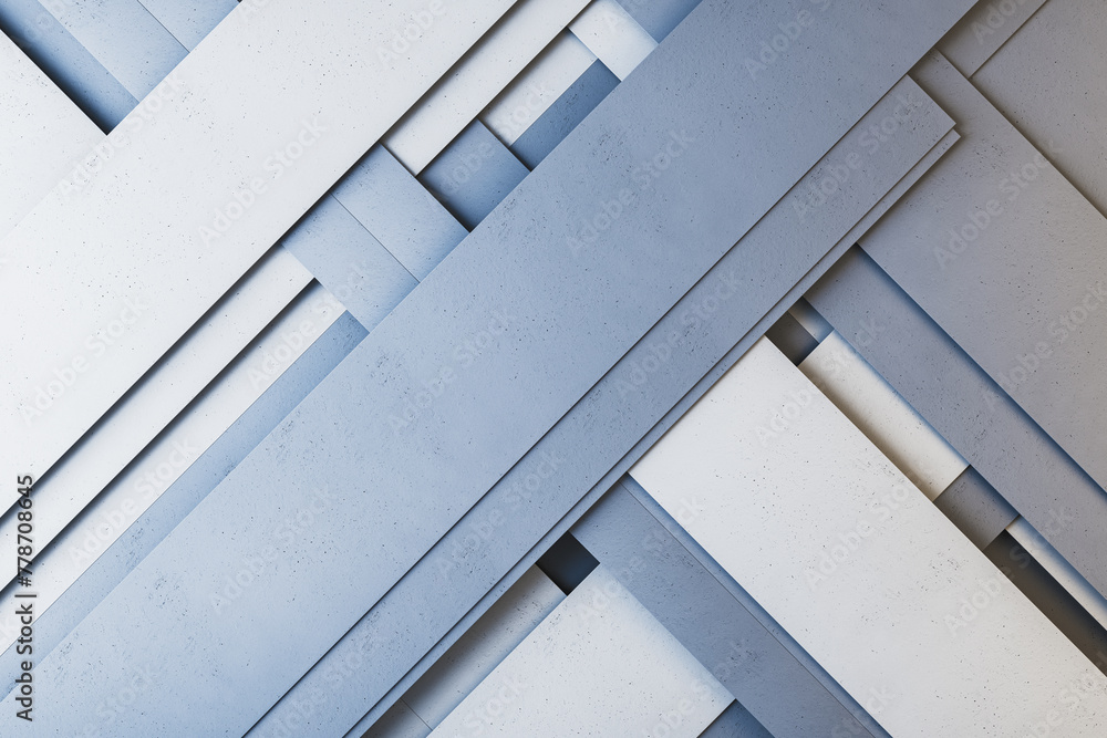 Aufkleber creative gray linear background. landing page concept. 3d rendering.