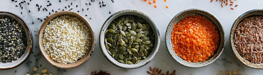 Seed cycling mixes for hormonal balance flax and pumpkin wellness