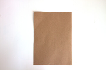 paper vintage on white background