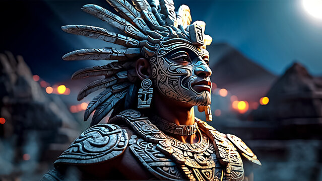 Deidad azteca 