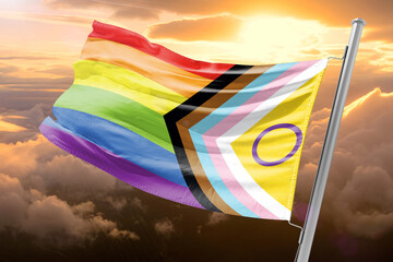 The Intersex-Inclusive Pride Progress Flag  This flag was designed to celebrate diversity and...